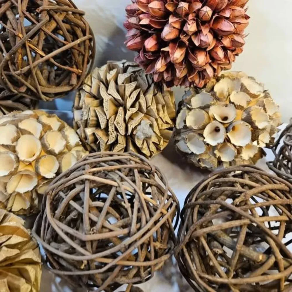 Decorative Natural Orbs